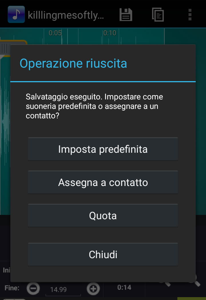 Come trasformare un MP3 in una suoneria su Android con Ringtone Maker